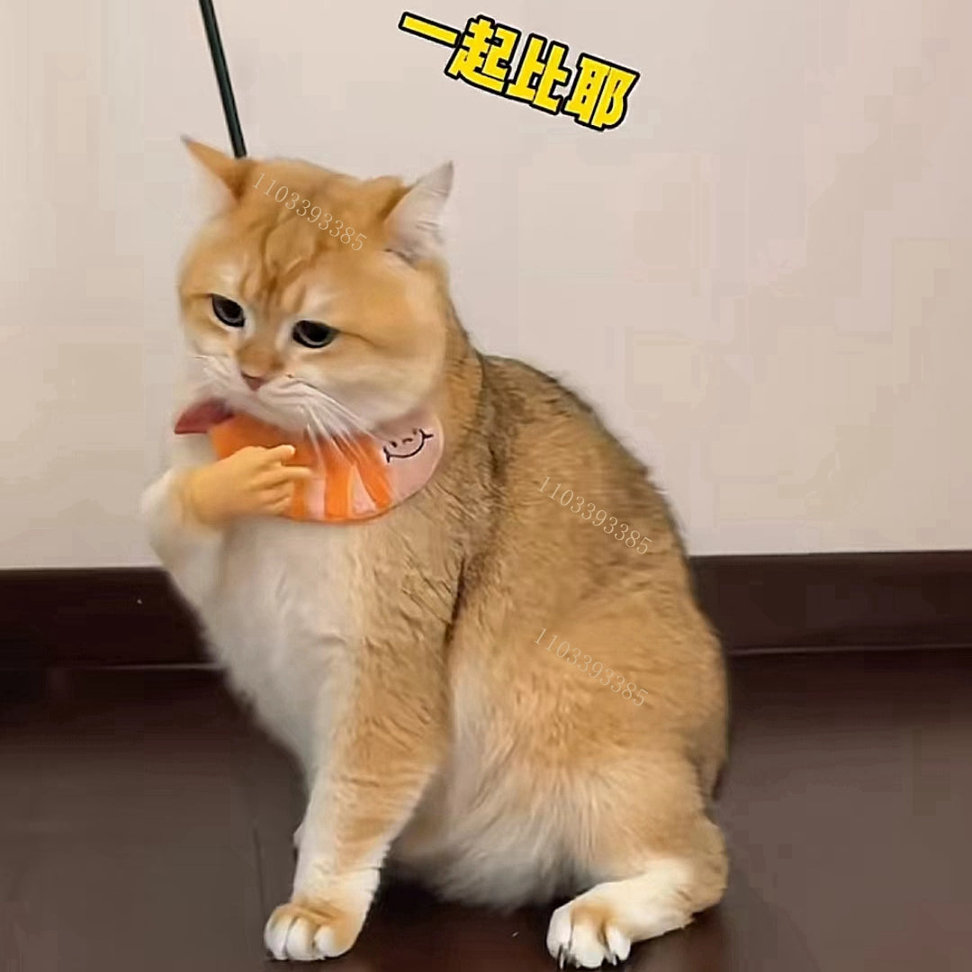 Palm-shaped Mini Hand Cat Teaser Glove