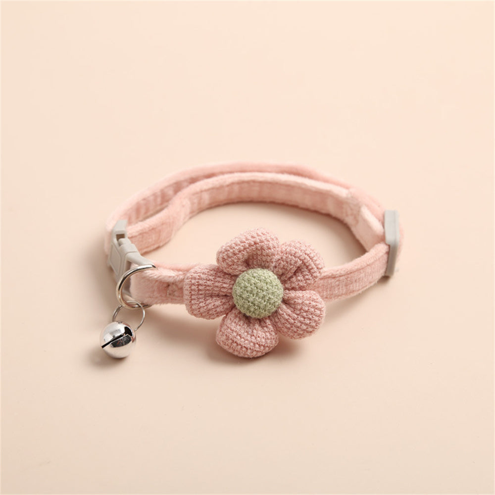 Multicolor Flower Cat Collar