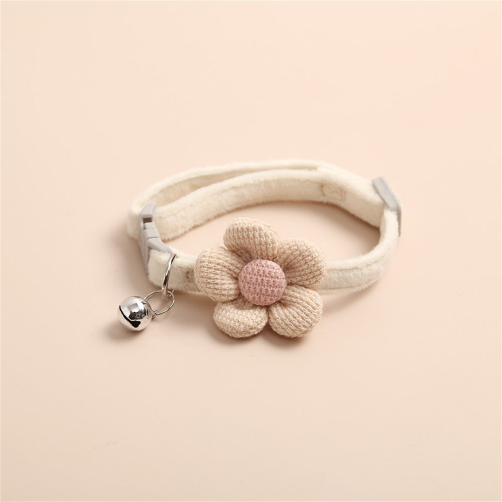 Multicolor Flower Cat Collar