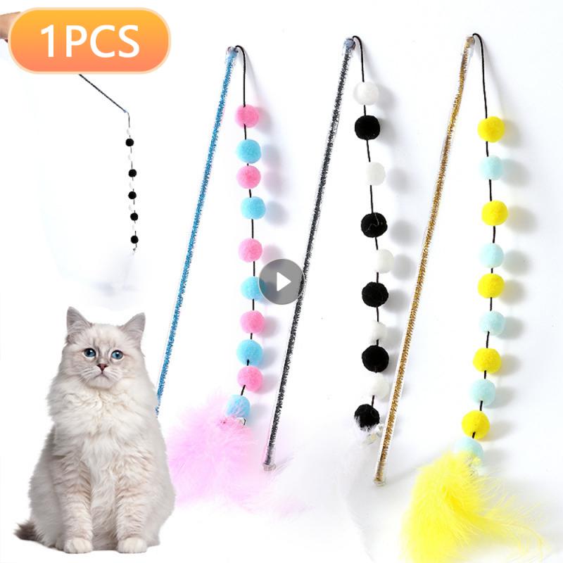 Interactive Cat Feather Toy
