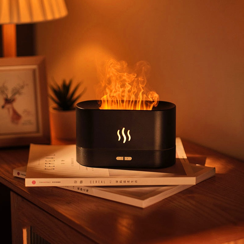 Flame Humidifier Aromatherapy Diffuser