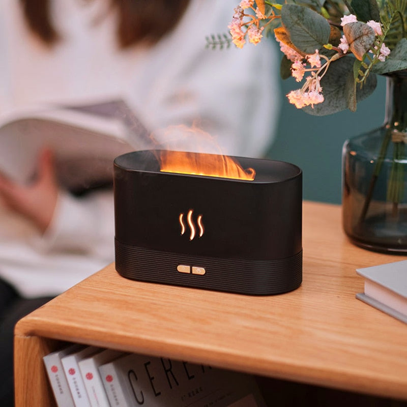 Flame Humidifier Aromatherapy Diffuser