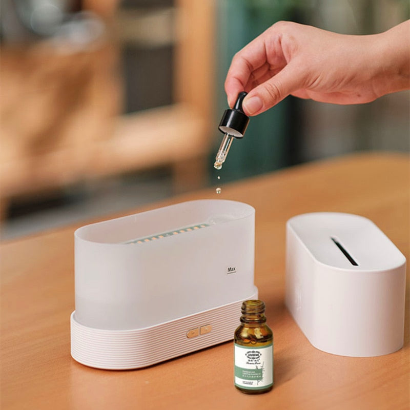 Flame Humidifier Aromatherapy Diffuser