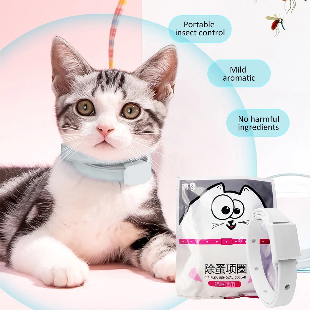 Anti-Flea Tick Collar for Cats and Dogs