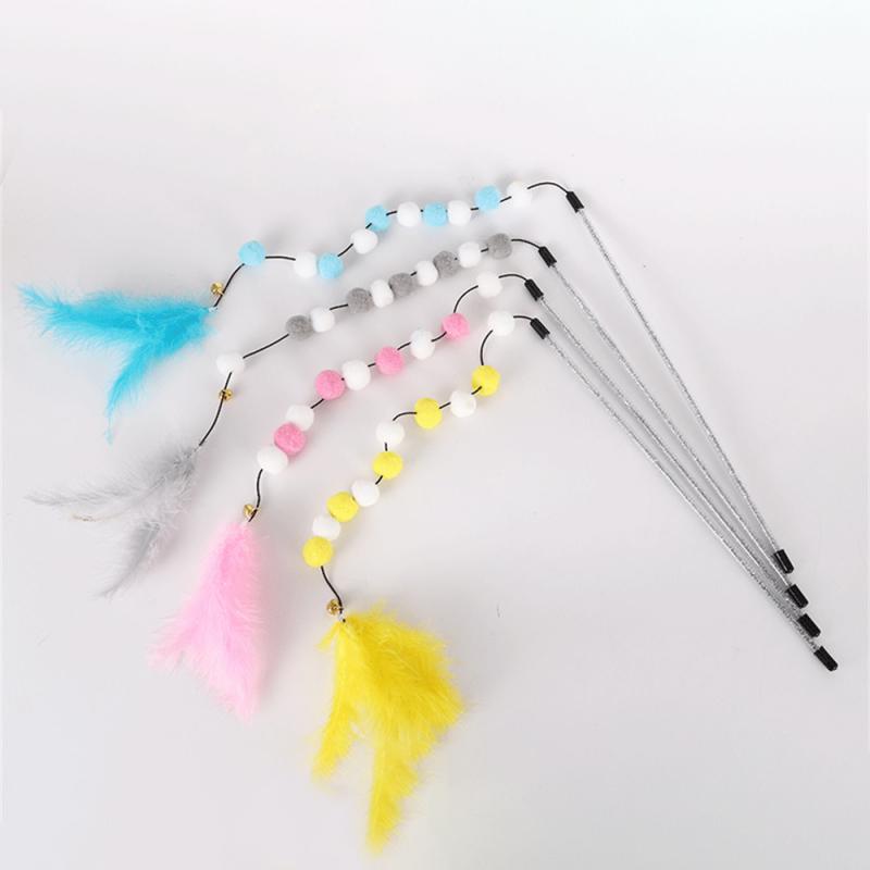 Interactive Cat Feather Toy