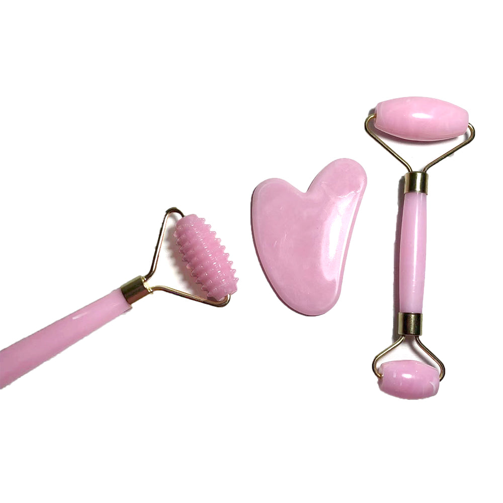 Resin Face & Body Roller Massager Set